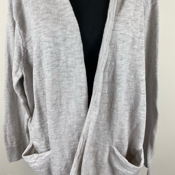 Madewell | Women’s Light Gray Cardigan Sweater | 2X - Picture 2 of 7